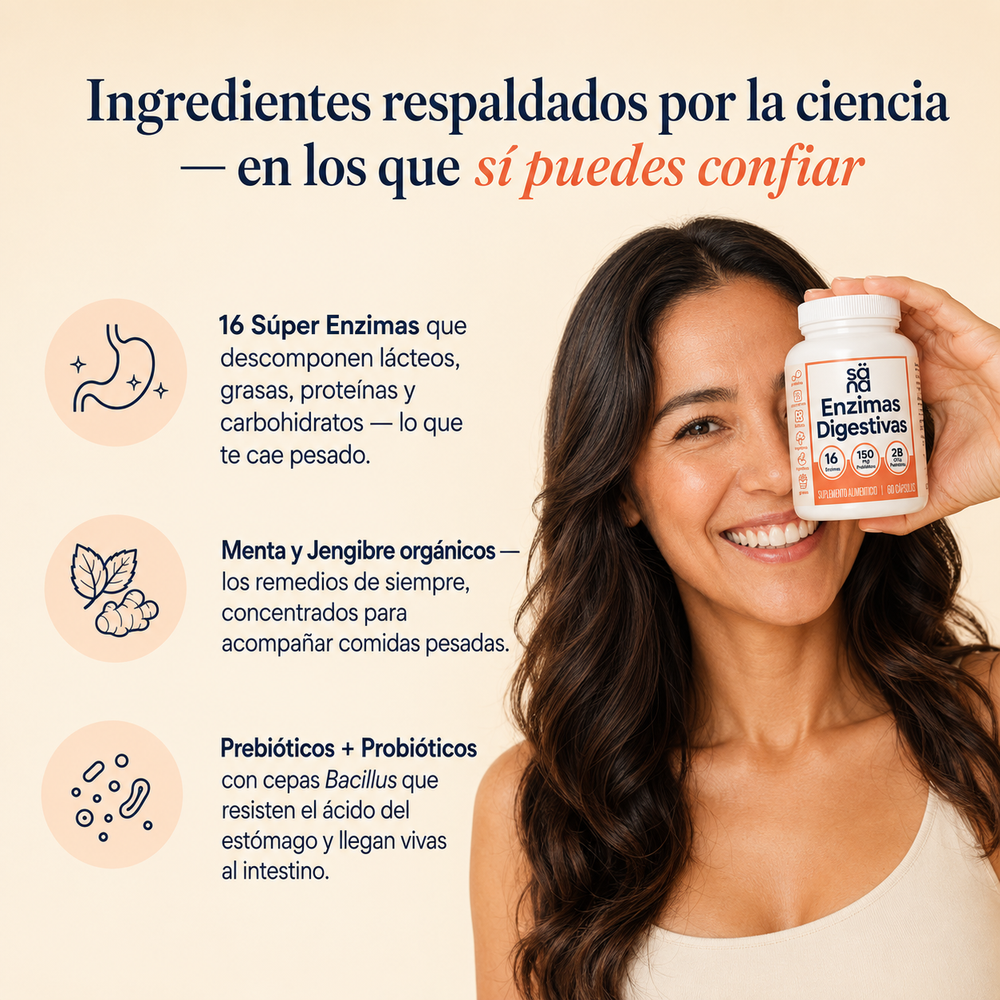 Enzimas Anti-Hinchazón