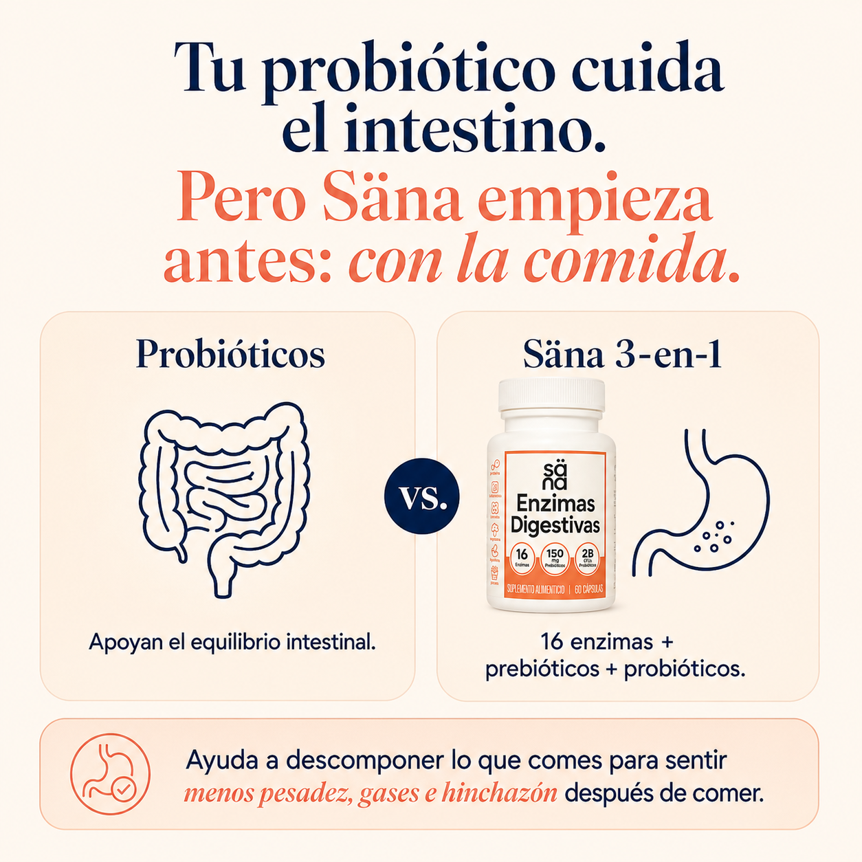 Enzimas Anti-Hinchazón