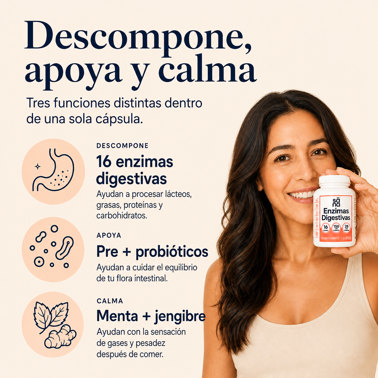 Enzimas Anti-Hinchazón