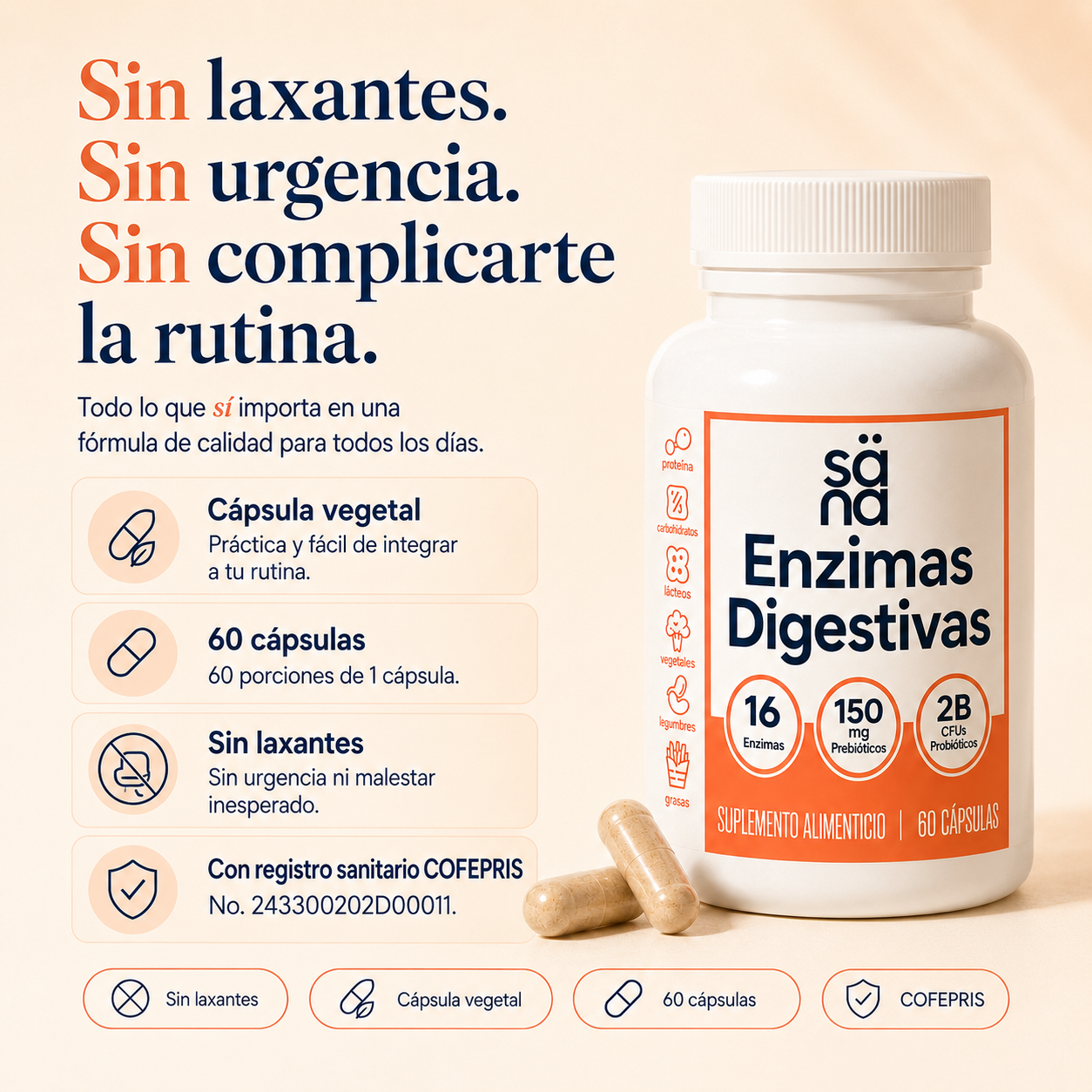 Enzimas Anti-Hinchazón